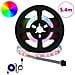 Striscia LED 12 pcs Nero e trasparente 450 mm Rame e plastica - Foto miniatura 2