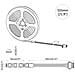 Striscia LED 12 pcs Nero e trasparente 450 mm Rame e plastica - Foto miniatura 9