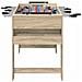 Tavolo da Foosball Rovere Sonoma 125 x 60,5 x 80 cm - Foto miniatura 5