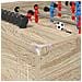 Tavolo da Foosball Rovere Sonoma 125 x 60,5 x 80 cm - Foto miniatura 7
