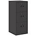 Armadio per File con cassetto Nero 44 x 50 x 106.5 cm - Foto miniatura 1