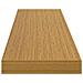 Scaffale da parete Beige 120 x 23,5 x 4 cm Legno multistrato - Foto miniatura 7