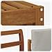 Set divani con cuscino 8 pcs Grigio Naturale e Chiaro - Foto miniatura 6
