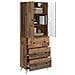 Set di armadi 2 pcs Legno antico 66 x 34,5 x 90 cm - Foto miniatura 2