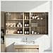 Set di Armadi da Bagno con lo scaffale 3 pcs 120 x 14,5 x 70 cm - Foto miniatura 4