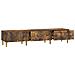 Mobile TV 147 x 34,5 x 30 cm Rovere Fumo Legno ingegnerizzato - Foto miniatura 2