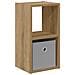 Comodino con cassetto Rovere artigianale 25,5 x 22 x 49,5 cm - Foto miniatura 1