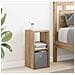 Comodino con cassetto Rovere artigianale 25,5 x 22 x 49,5 cm - Foto miniatura 2