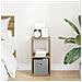Comodino con cassetto Rovere artigianale 25,5 x 22 x 49,5 cm - Foto miniatura 4