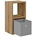 Comodino con cassetto Rovere artigianale 25,5 x 22 x 49,5 cm - Foto miniatura 5