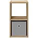 Comodino con cassetto Rovere artigianale 25,5 x 22 x 49,5 cm - Foto miniatura 6