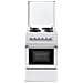 DL554EWP2 cucina Elettrico Piastra sigillata Bianco - Foto miniatura 1