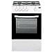 Cucina a Gas CSG42000DW 4 Fuochi a Gas Forno a Gas Dimensioni 50 x 50 cm Colore Bianco - Foto miniatura 4