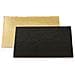 Sottotorta Rettangolare Accoppiato Nero E Oro - Cm 20x30 - Foto miniatura 1