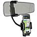 Supporto Auto Girevole Fissaggio Specchietto Per Smartphone - Foto miniatura 6
