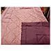 Trapunta Matrimoniale Medio Tepore 200 Gr / m² Double Face Microfibra Colore Rosa / violaceo - Foto miniatura 1