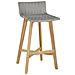 Set Da Bar Per Esterni 5 Pz In Polyrattan E Massello D'acacia - Foto miniatura 6