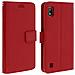 Custodia Galaxy A10 Portafoglio Supporto Video Cover Soft Touch - Rosso - Foto miniatura 1