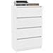 Credenza Bianca 60x35x98,5 cm in Legno Multistrato - Foto miniatura 3