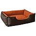 Lupi Letto Per Cane / gatto Cuccia Cuscino Per Cane, Divano Per Cane, Cestino Per Cane, Marrone / arancione M - Foto miniatura 1