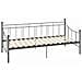Telaio Divano Letto Grigio In Metallo 90x200 Cm - Foto miniatura 3