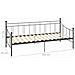 Telaio Divano Letto Grigio In Metallo 90x200 Cm - Foto miniatura 8