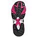 Falcon W Sneakers Bianco Nero Rosa Ee5123 (38 Nero)  - Foto miniatura 2