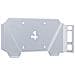 Wall Mount Bracket Bianco Per Playstation 4 Pro Console Bundle - Foto miniatura 2