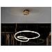 Lampada A Sospensione A Led Integrata, Glitter Oro - Foto miniatura 3