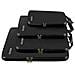 Da Amazon - Compressione Di Imballaggio Cubi Bagagli Di Corsa Organizzatore Set Viaggi Cubi Borse Extensible Organizzatore Per Valigia Di Corsa Organizzazione Nero 4 Set - Foto miniatura 1