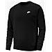 Felpa Da Uomo Girocollo Club Fleece Taglia S Codice Bv2662-010 Colore Nero - Foto miniatura 2