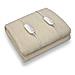 Coperta e Cuscino Elettrico Sintetico in Lana Bianco 120 W SE3154 - Foto miniatura 1