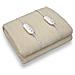 Coperta e Cuscino Elettrico Sintetico in Lana Bianco 120 W SE3154 - Foto miniatura 3