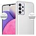 Custodia Compatibile Con Samsung Galaxy A33 5g In Argento Metallico - Coperchio Protettivo In Silicone Tpu Flessibile - Foto miniatura 4