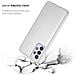Custodia Compatibile Con Samsung Galaxy A33 5g In Argento Metallico - Coperchio Protettivo In Silicone Tpu Flessibile - Foto miniatura 6