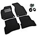 Set 4 Tappetini Auto Volkswagen Passat B5 Dal 1996-05 Moquette Neri Antiscivolo Sprint04705 - Foto miniatura 1