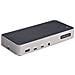 Docking Station Universale per Notebook 5x USB 3.2 / 2x DisplayPort / 3x HDMI per Triplo Monitor 4K Grigio / Argento + Power Delivery 100W - Foto miniatura 1