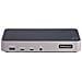 Docking Station Universale per Notebook 5x USB 3.2 / 2x DisplayPort / 3x HDMI per Triplo Monitor 4K Grigio / Argento + Power Delivery 100W - Foto miniatura 3