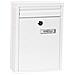 Zaguán E5751 Cassetta Postale Individuale In Acciaio, Cassetta Postale Da Esterno O Raccogliposta, Dimensione S (din A5), Bianco - Foto miniatura 1