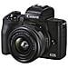 Fotocamera digitale mirrorless M50 Mark II con obiettivo 15-45 mm 4K Ultra HD Colore Nero - Foto miniatura 10