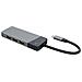 HUBGC01 Hub USB Tipo-C 7-in-1 Argento - Foto miniatura 1