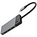 HUBGC01 Hub USB Tipo-C 7-in-1 Argento - Foto miniatura 4
