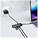 HUBGC01 Hub USB Tipo-C 7-in-1 Argento - Foto miniatura 5