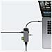 HUBGC01 Hub USB Tipo-C 7-in-1 Argento - Foto miniatura 6