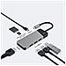 HUBGC01 Hub USB Tipo-C 7-in-1 Argento - Foto miniatura 7