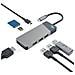 HUBGC01 Hub USB Tipo-C 7-in-1 Argento - Foto miniatura 8