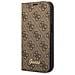 Custodia Folio Per Iphone 14 Pro Max Stampa 4g Trendy, Marrone - Foto miniatura 1