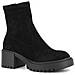Black Casual Closed Boots Stivaletti Pelle Scamosciata /nabuk Scarpe Donna Nero Eu 36, 938029/06-02 - Foto miniatura 1