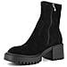 Black Casual Closed Boots Stivaletti Pelle Scamosciata /nabuk Scarpe Donna Nero Eu 36, 938029/06-02 - Foto miniatura 3