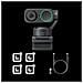 Link 2 webcam 3840 x 2160 Pixel USB Nero - Foto miniatura 7